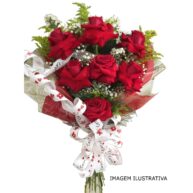 Buquê de 06 Rosas Importadas
