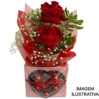Arranjo de 02 Colombianas + Amore Mio - Floral