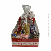 Cesta De Chocolate - Tamanho P