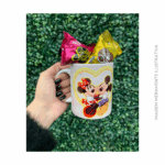 Caneca nº 04 - Mickey e Minnie - Especial Dia dos Namorados